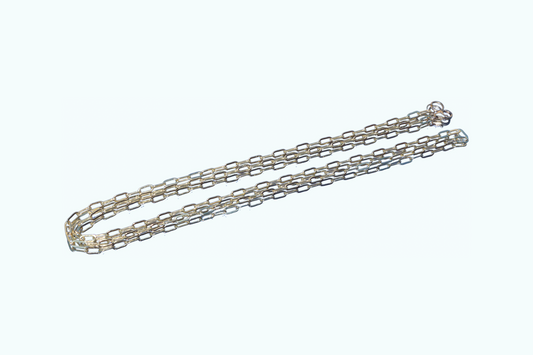 Gold Plated Stainless Steel Paperclip Waistchain
