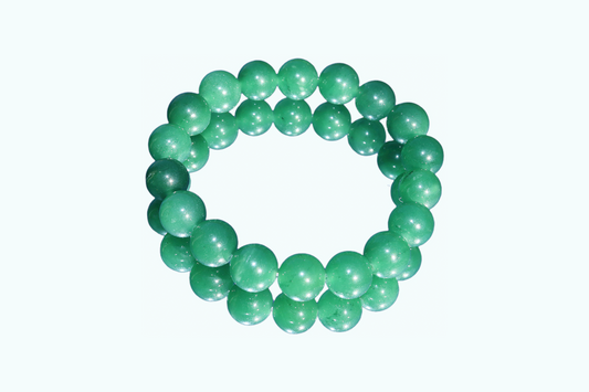 Green Aventurine Infinity Bracelet