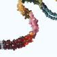 Rainbow Tourmaline Pebble Necklace